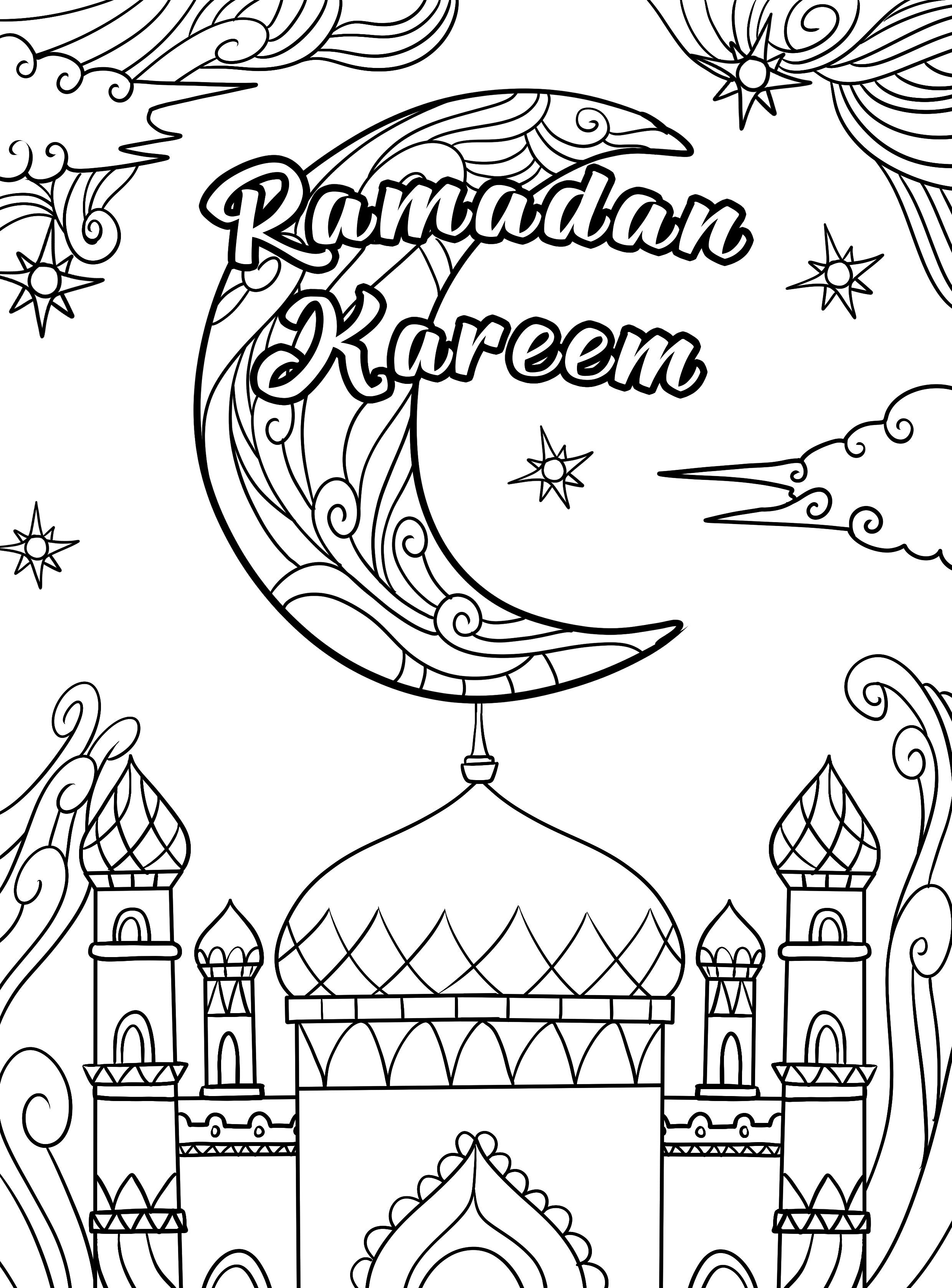 Ramadan Kaars Kleurplaat Gratis Kleurplaten Printen The Best Porn Website