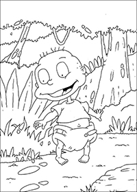 Ratjetoe (Rugrats) - Kleurplaat062