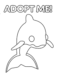 Roblox Adopt Me - Kleurplaat054