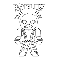Roblox - Kleurplaat014