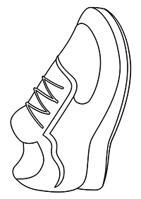 Schoenen - Kleurplaat009