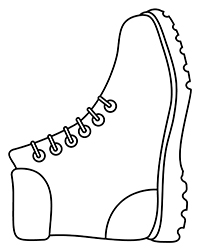 Schoenen - Kleurplaat011