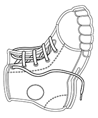 Schoenen - Kleurplaat018