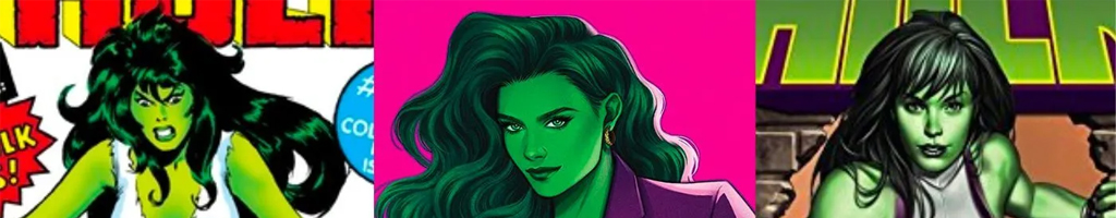 She Hulk kleurplaten