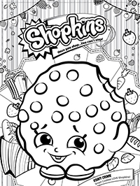 Shopkins - Kleurplaat040