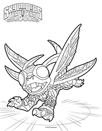 Skylanders - Kleurplaat014