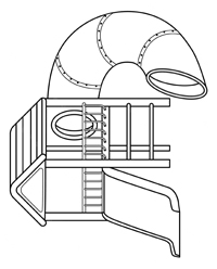 Speeltuin - Kleurplaat015