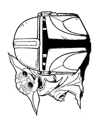 Star Wars Mandalorian - Kleurplaat041