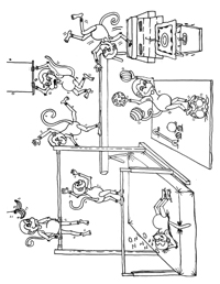 Turnen - Kleurplaat001