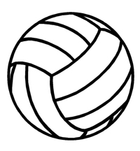 Volleybal - Kleurplaat016