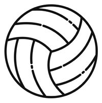 Volleybal - Kleurplaat020