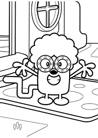 Wow Wow Wubbzy - Kleurplaat013