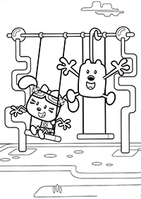 Wow Wow Wubbzy - Kleurplaat015